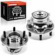 APHB0044 2x Front Wheel Bearing & Hub Assembly