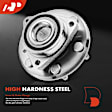 APHB0048 4x Front & Rear Wheel Bearing & Hub Assembly