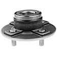 APHB0057 2x Rear Wheel Bearing & Hub Assembly