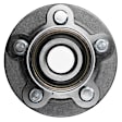 APHB0059 2x Rear Wheel Bearing & Hub Assembly