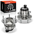APHB0061 2x Rear Wheel Bearing & Hub Assembly