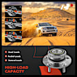 APHB0063 2x Rear Wheel Bearing & Hub Assembly