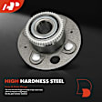 APHB0070 2x Rear Wheel Bearing & Hub Assembly