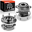 APHB0071 2x Rear Wheel Bearing & Hub Assembly