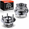 APHB0073 2x Rear Wheel Bearing & Hub Assembly
