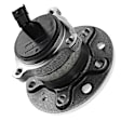 APHB0076 2x Rear Wheel Bearing & Hub Assembly with ABS Sensor