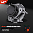 APHB0093 2x Front Wheel Bearing & Hub Assembly with ABS Sensor
