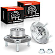 APHB0128 2x Rear Wheel Bearing & Hub Assembly
