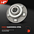 APHB0134 2x Rear Wheel Bearing & Hub Assembly