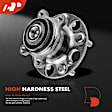 APHB0150 2x Rear Wheel Bearing & Hub Assembly