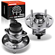APHB0163 2x Rear Wheel Bearing & Hub Assembly