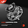 APHB0175 2x Rear Wheel Bearing & Hub Assembly