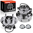 APHB0176 2x Rear Wheel Bearing & Hub Assembly with ABS Sensor