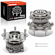 APHB0179 2x Rear Wheel Bearing & Hub Assembly