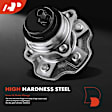 APHB0180 Rear Driver or Passenger Wheel Bearing & Hub Assembly with ABS