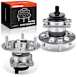 APHB0184 2x Rear Wheel Bearing & Hub Assembly with ABS Sensor