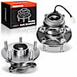 APHB0194 2x Rear Wheel Bearing & Hub Assembly with ABS Sensor