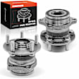 APHB0197 2x Rear Wheel Bearing & Hub Assembly