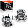 APHB0200 2x Rear Wheel Bearing & Hub Assembly