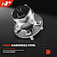 APHB0213 2x Rear Wheel Bearing & Hub Assembly with ABS Sensor