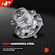 APHB0222 2x Rear Wheel Bearing & Hub Assembly
