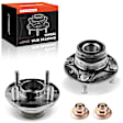 APHB0252 2x Front Wheel Bearing & Hub Assembly