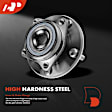 APHB0254 2x Front Wheel Bearing & Hub Assembly