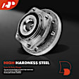 APHB0257 2x Front Wheel Bearing & Hub Assembly