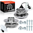 APHB0261 2x Front or Rear Wheel Bearing & Hub Assembly with ABS Sensor