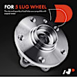 APHB0273 2 Pcs Wheel Hub Bearing Assembly