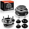 APHB0294 2x Front Wheel Bearing & Hub Assembly
