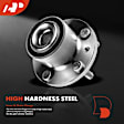 APHB0296 2x Front Wheel Bearing & Hub Assembly