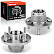 APHB0312 2x Rear Wheel Bearing & Hub Assembly