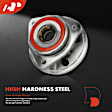 APHB0316 2x Front Wheel Bearing & Hub Assembly