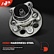 APHB0336 2x Rear Wheel Bearing & Hub Assembly w/ ABS Sensor