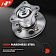 APHB0342 2x Rear Wheel Bearing & Hub Assembly