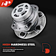 APHB0346 2x Rear Wheel Bearing & Hub Assembly