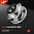 APHB0348 2x Rear Wheel Bearing & Hub Assembly