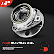 APHB0384 2x Front Wheel Bearing & Hub Assembly