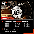 APHB0405 Front Driver or Passenger Wheel Bearing & Hub Assembly