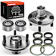 APHB0422 2x Front Wheel Bearing & Hub Assembly