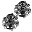 APHB0432 2x Rear Wheel Bearing & Hub Assembly