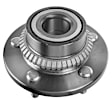 APHB0434 2x Rear Wheel Bearing & Hub Assembly