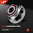 APHB0437 2x Front Wheel Bearing & Hub Assembly
