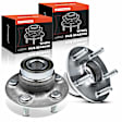 APHB0441 2x Rear Wheel Bearing & Hub Assembly