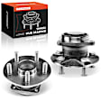 APHB0445 2x Rear Wheel Bearing & Hub Assembly