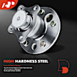 APHB0451 2x Rear Wheel Bearing & Hub Assembly