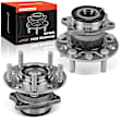 APHB0457 2x Rear Wheel Bearing & Hub Assembly
