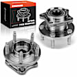 APHB0459 2x Rear Wheel Bearing & Hub Assembly
