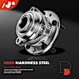 APHB0463 2x Front Wheel Bearing & Hub Assembly
